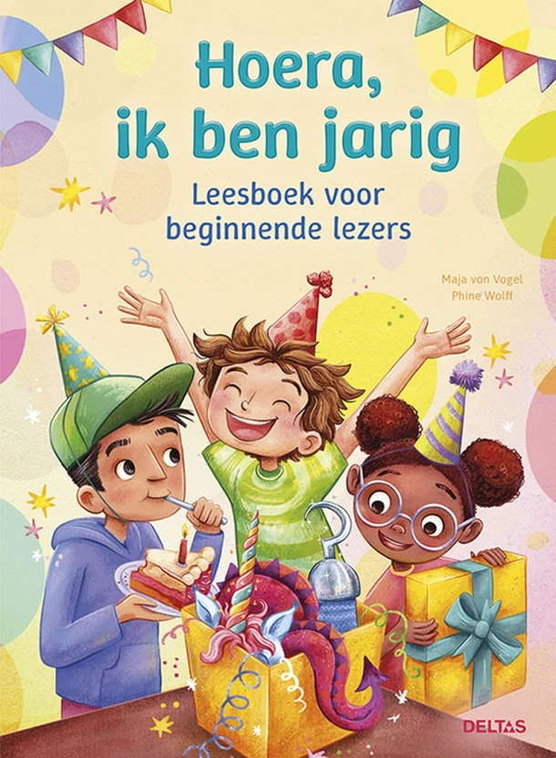 Hoera, ik ben jarig – Maja von Vogel – boek cover