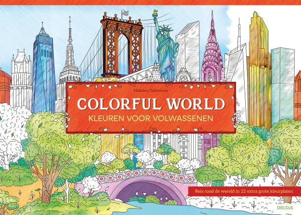 Colorful World - Kleuren voor volwassenen – M. Tantareanu – boek cover