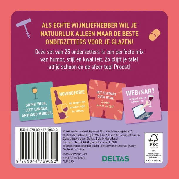 It's WINE o'clock! – ZNU – boek cover