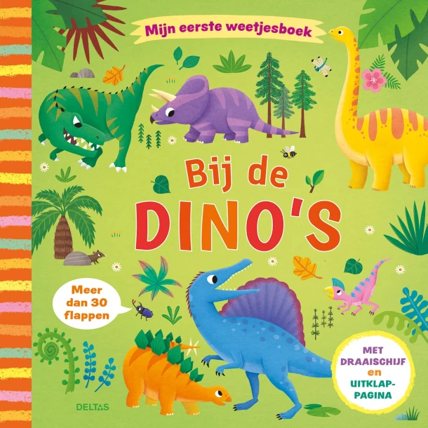 Bij de dino's – Naray Yoon – boek cover