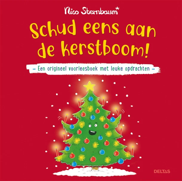 Schud eens aan de kerstboom! – Nico Sternbaum – boek cover