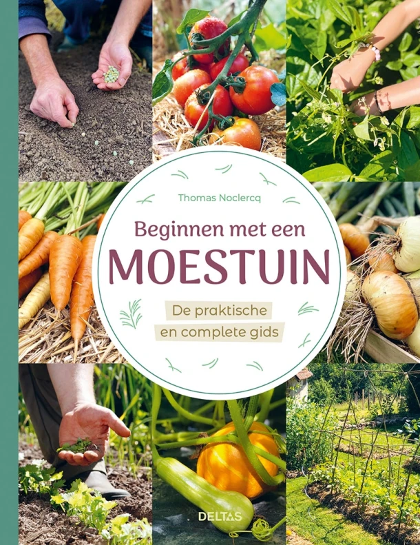 Beginnen met een moestuin – Thomas Noclercq – boek cover