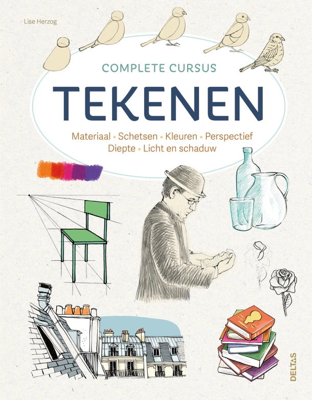 Complete cursus tekenen – Lise Herzog – boek cover