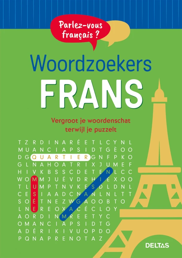 Woordzoekers Frans – ZNU – boek cover