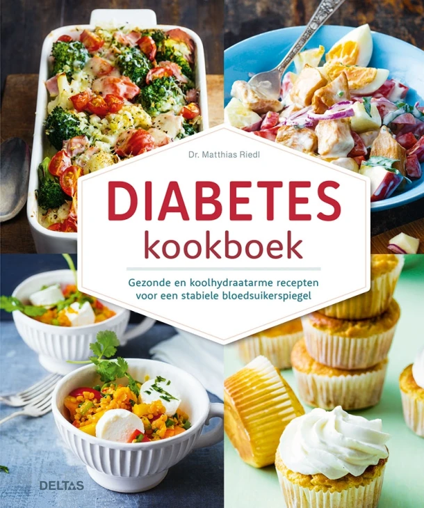 Diabetes kookboek – Matthias Riedl – boek cover