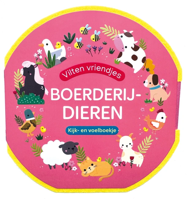 Vilten vriendjes - Boerderijdieren – SARAH LOCK – boek cover