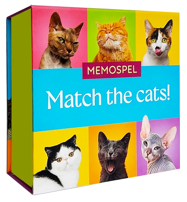Match the cats! - Memospel – ZNU – boek cover