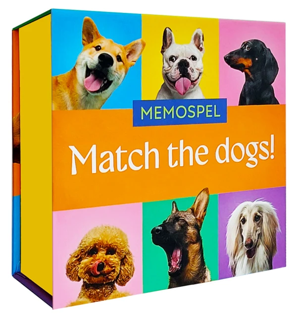 Match the dogs! - Memospel – ZNU – boek cover