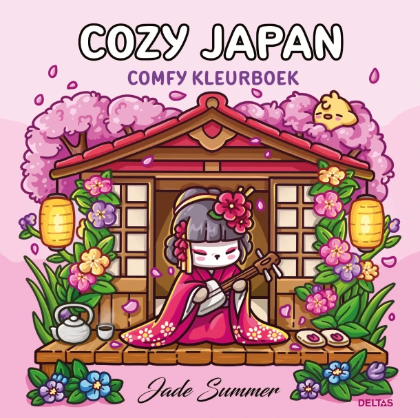 Cozy Japan - Comfy kleurboek Jade Summer – boek cover