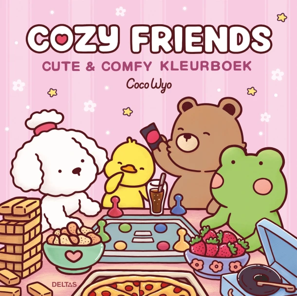 Cozy Friends Cute & Comfy kleurboek Coco Wyo