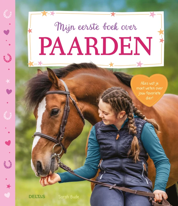 Mijn eerste boek over paarden – SARAH BUDE – boek cover