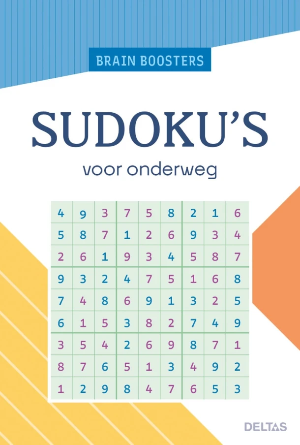 Brain Boosters - Sudoku's voor onderweg – ZNU – boek cover