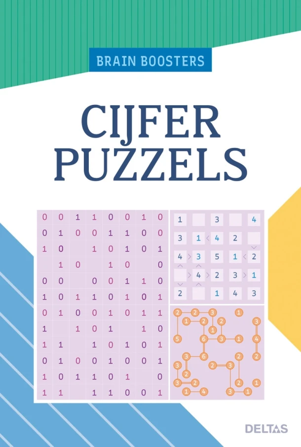 Brain Boosters - Cijferpuzzels – ZNU – boek cover