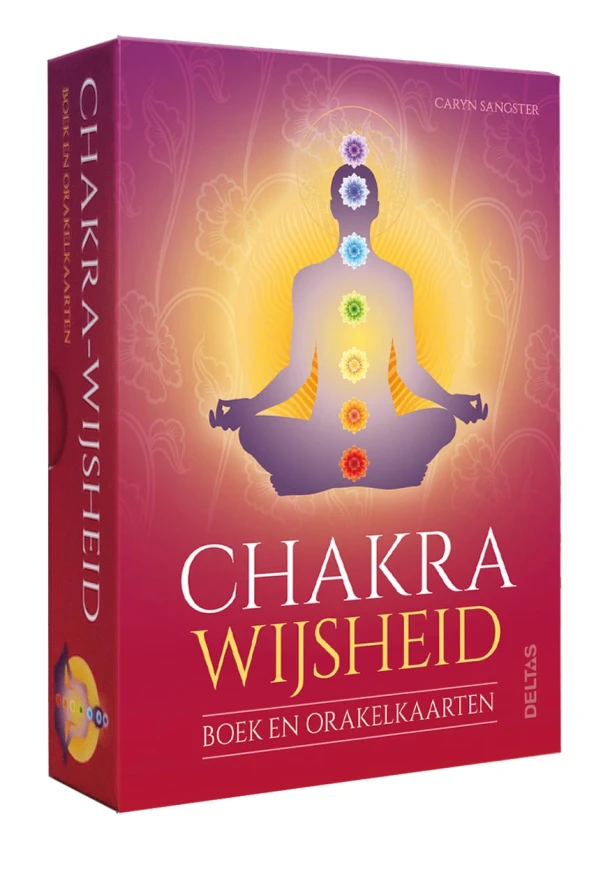 Chakra wijsheid - Boek en orakelkaarten – Caryn Sangster – boek cover