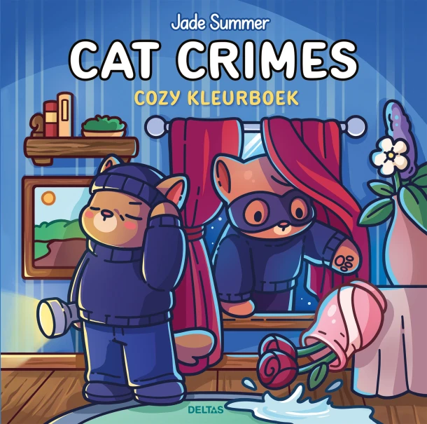 Cat Crimes - Cozy kleurboek – Jade Summer – boek cover