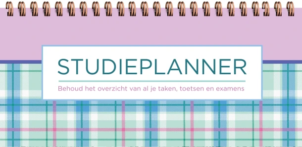 Studieplanner – boek cover