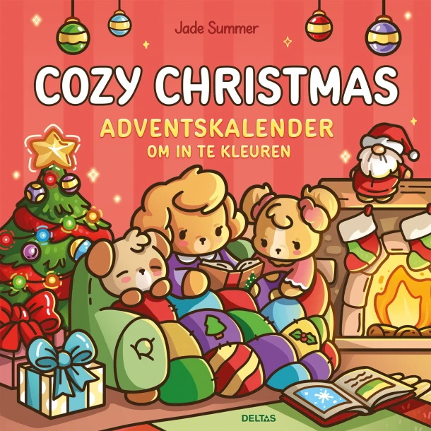 Cozy Christmas Adventskalender om in te kleuren – Jade Summer – boek cover