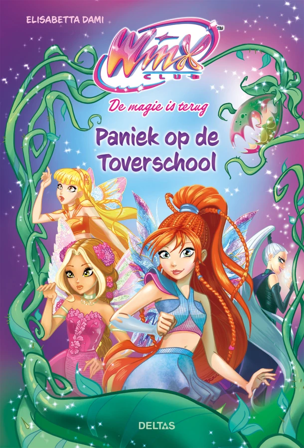 Winx Club - Paniek op de toverschool – ELISABETTA DAMI – boek cover