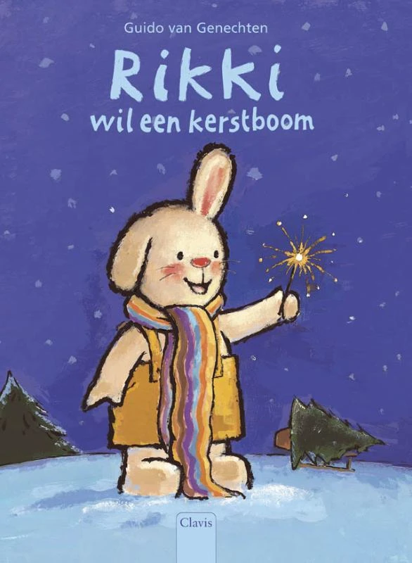 Rikki wil een kerstboom – boek cover