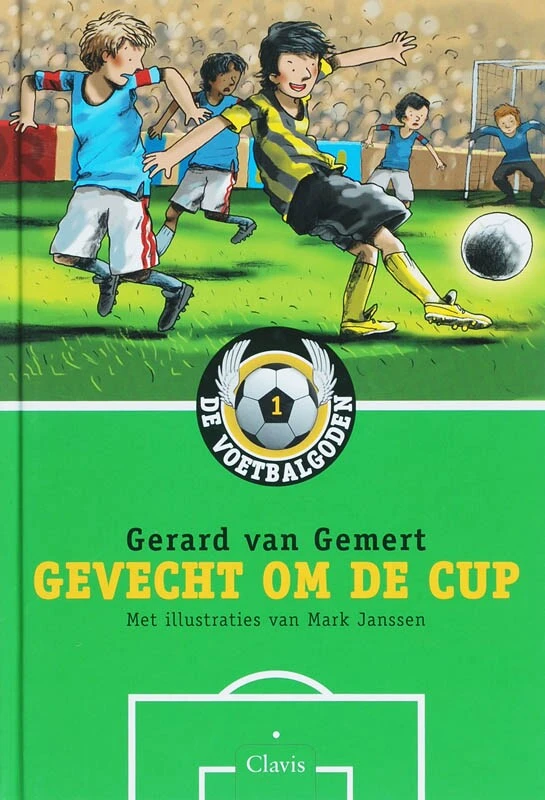 Gevecht om de cup – Gerard van Gemert – boek cover