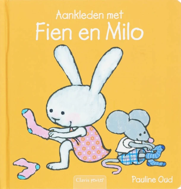 Aankleden met Fien en Milo – Pauline Oud – boek cover