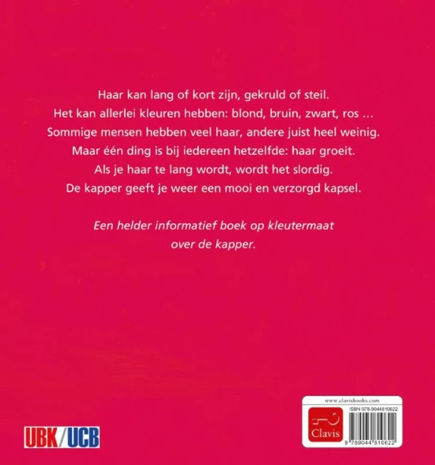 De kapper – Liesbet Slegers – boek cover