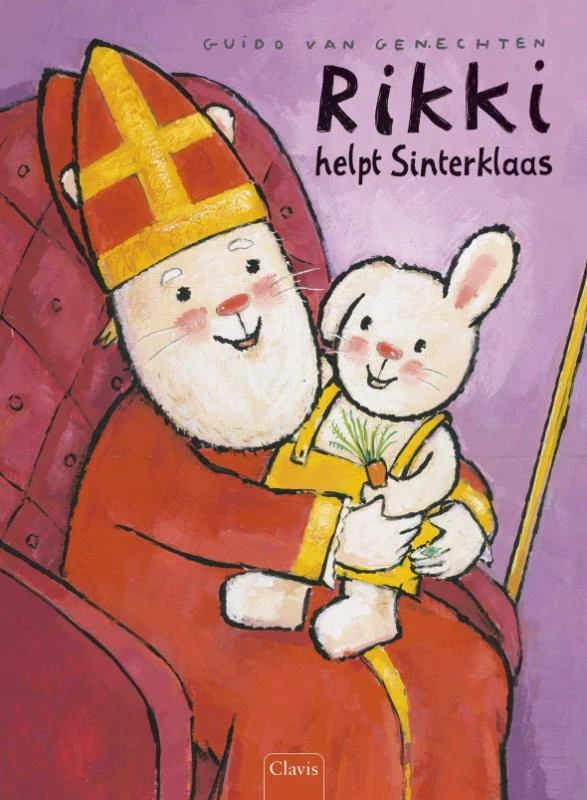 Rikki helpt Sinterklaas – boek cover