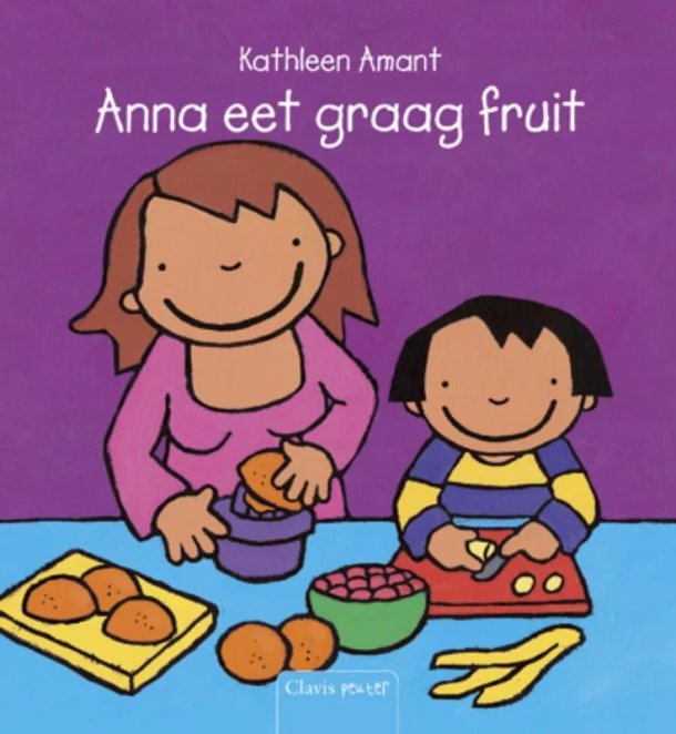 Anna eet graag fruit – Kathleen Amant – boek cover