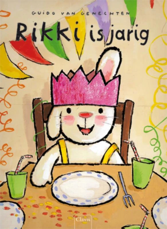 Rikki is jarig – boek cover