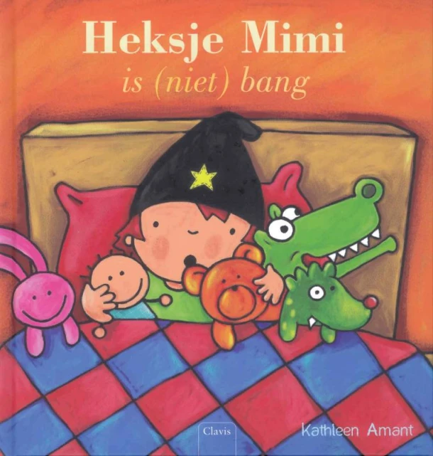 Heksje Mimi is (niet) bang – Kathleen Amant – boek cover