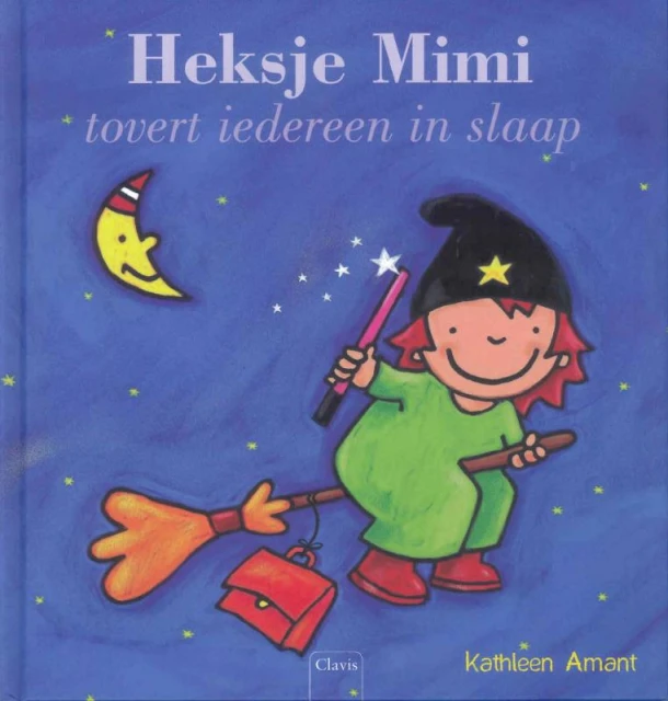 Heksje Mimi tovert iedereen in slaap – Kathleen Amant – boek cover