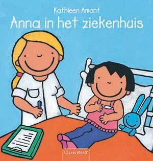 Anna in het ziekenhuis – Kathleen Amant – boek cover