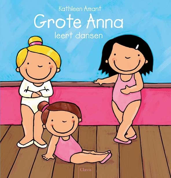 Grote Anna leert dansen – Kathleen Amant – boek cover
