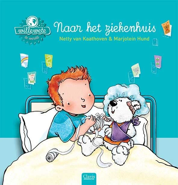 Naar het ziekenhuis – Netty van Kaathoven – boek cover