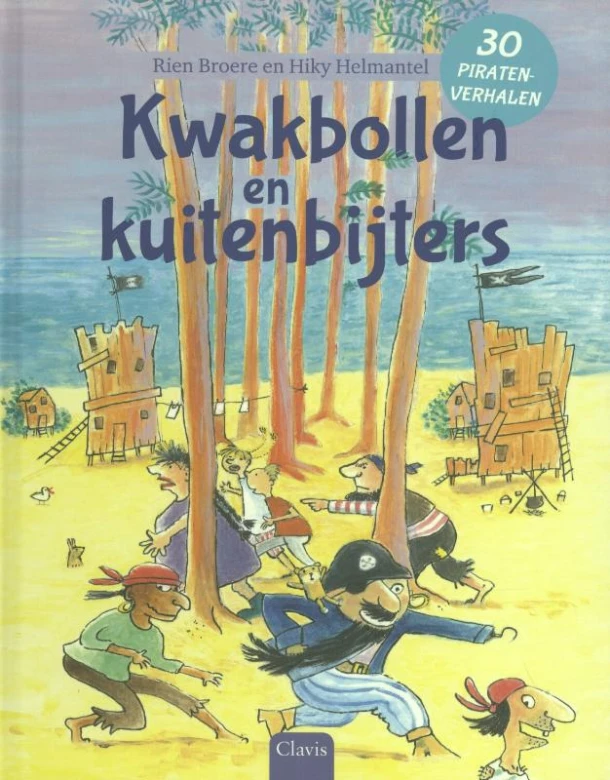 Kwakbollen en kuitenbijters – Rien Broere – boek cover