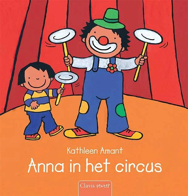 Anna in het circus – Kathleen Amant – boek cover