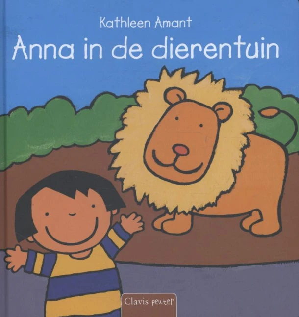 Anna in de dierentuin – Kathleen Amant – boek cover