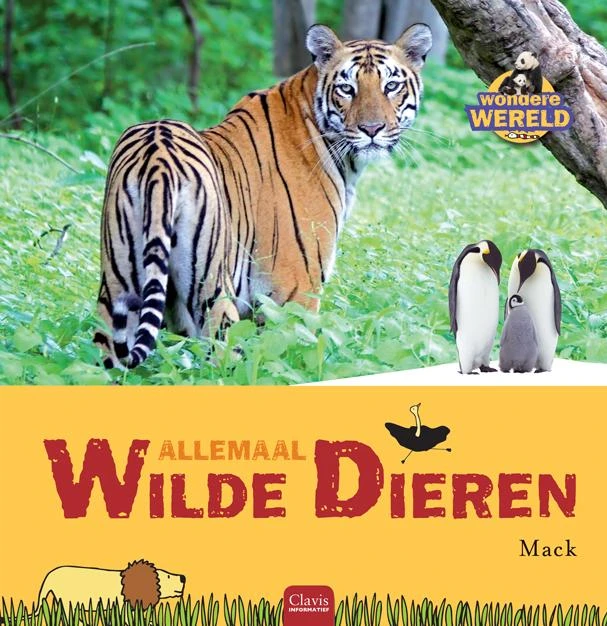 Allemaal wilde dieren – Mack – boek cover