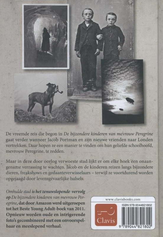 Omhulde stad – Ransom Riggs – boek cover