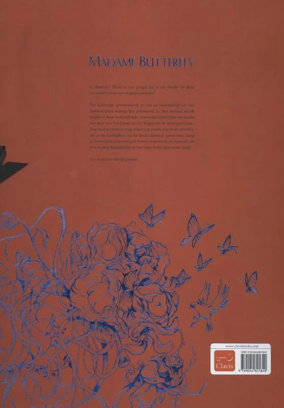 Madame Butterfly – Benjamin Lacombe – boek cover