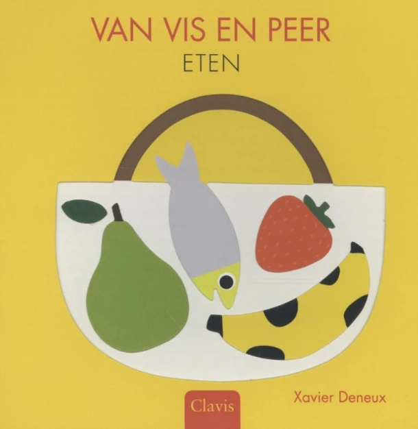 Van vis en peer – Xavier Deneux – boek cover