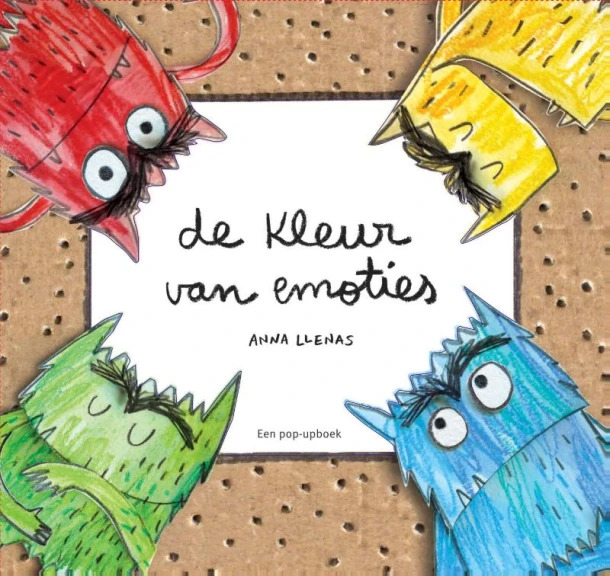 De kleur van emoties – Anna Llenas – boek cover