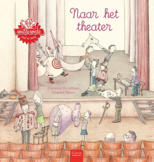 Naar het theater – Florence Ducatteau – boek cover