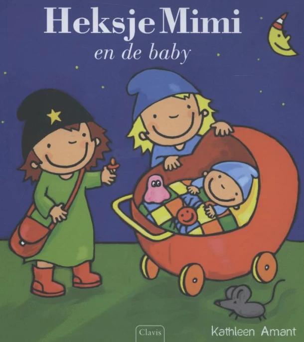 Heksje Mimi en de baby – Kathleen Amant – boek cover