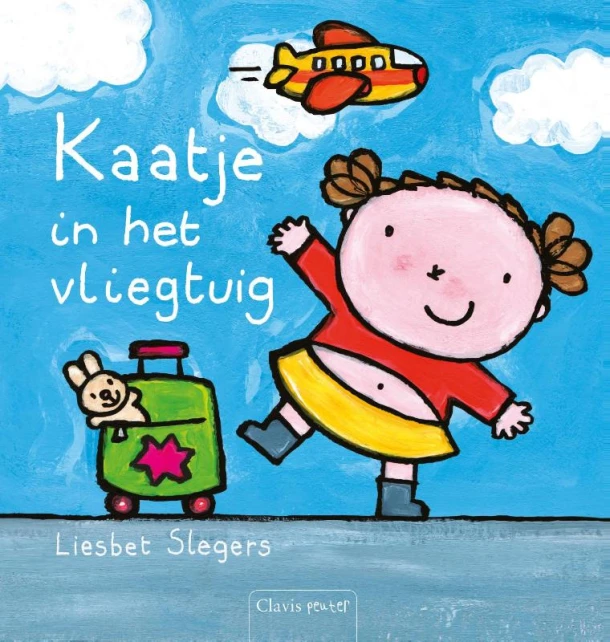 Kaatje in het vliegtuig – Liesbet Slegers – boek cover