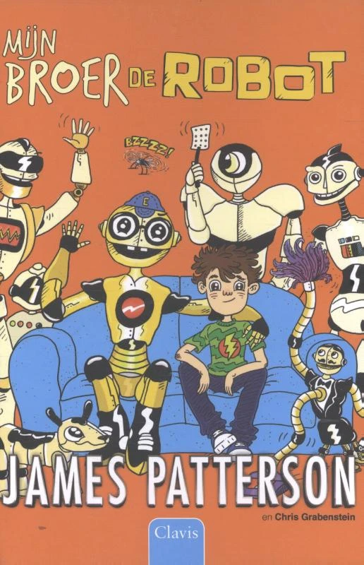 Mijn broer de robot – James Patterson – boek cover