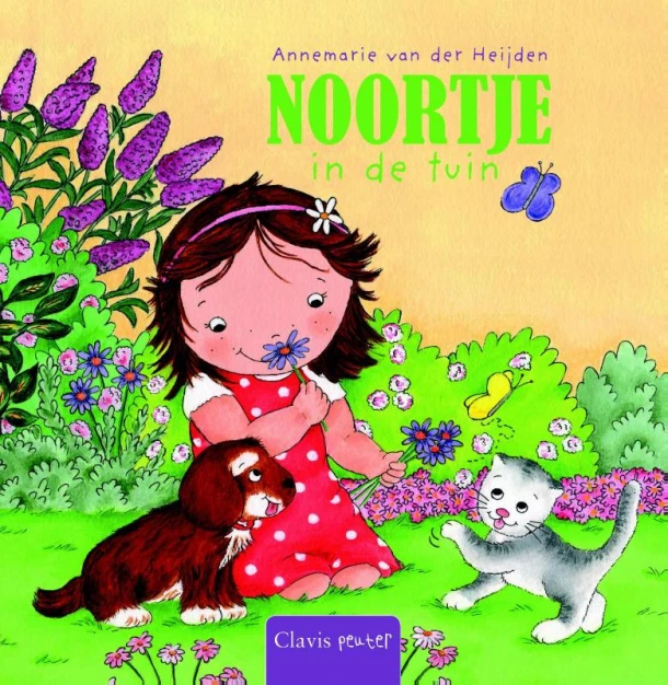 Noortje in de tuin – Annemarie van der Heijden – boek cover