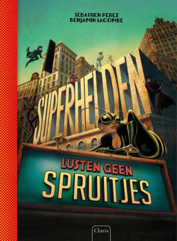 Superhelden lusten geen spruitjes – Sébastien Perez – boek cover