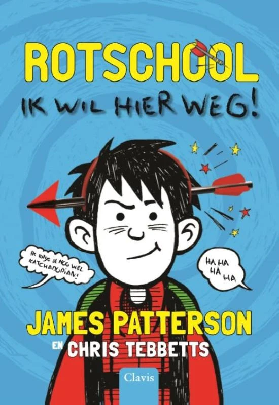 Ik wil hier weg – James Patterson – boek cover