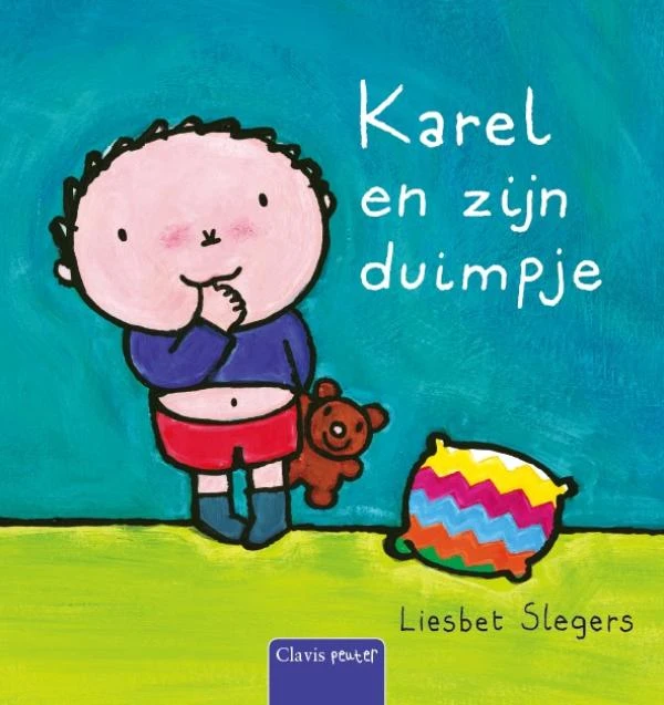 Karel en zijn duimpje – Liesbet Slegers – boek cover